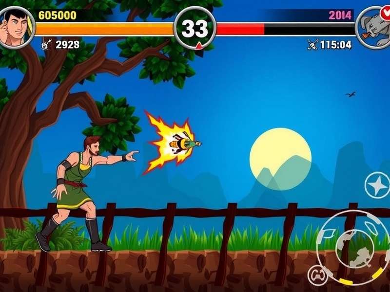 Tiger Punch India Game Screenshot